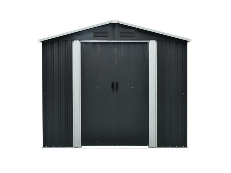 Pergart Gerätehaus Düsseldorf 2 86- schiefer/creme