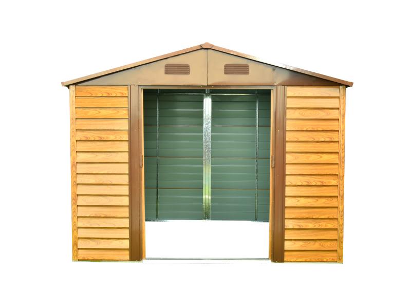 Pergart Gerätehaus Frankfurt 2 911 - Holzoptik