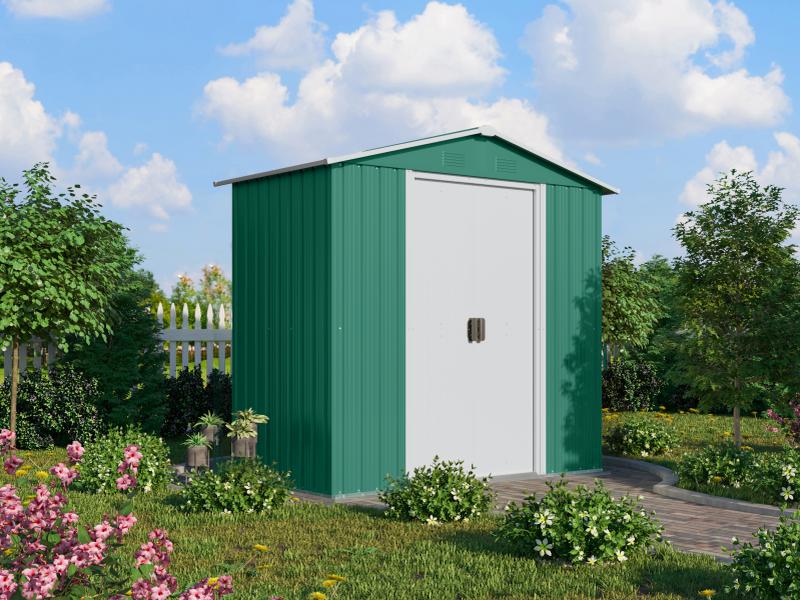 Pergart Gerätehaus Köln 2 65 - tanne/creme