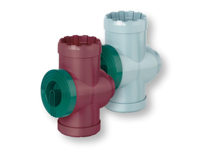 Roth Fallrohrfilter grau aus Kunststoff für Sammelbehälter