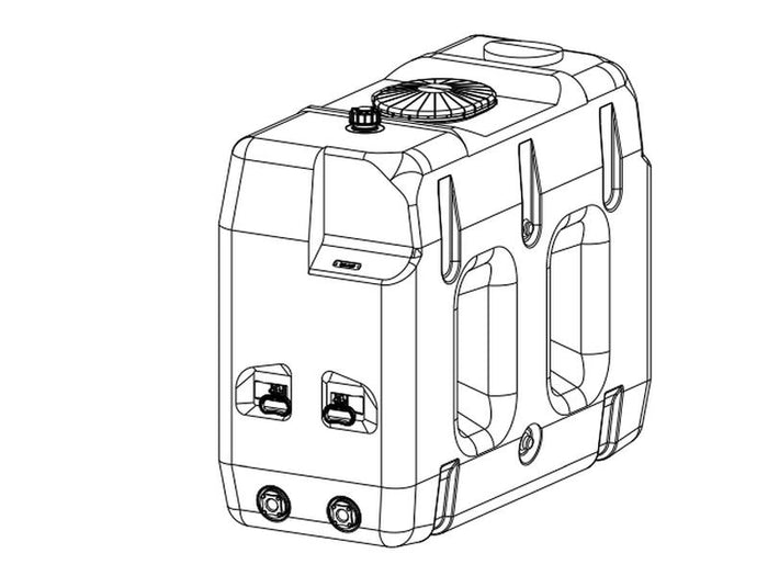 Roth Regenwasser Erweiterungs-Industriespeicher 2000 Liter