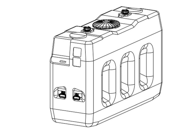 Roth Regenwasser Erweiterungs-Industriespeicher 3000 Liter