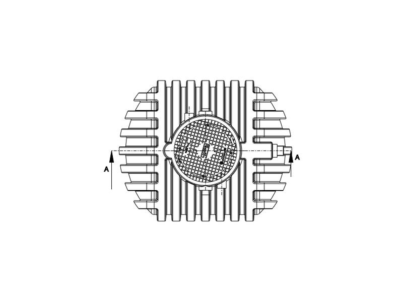 Roth Regenwasser-Zisterne 3500 Liter inkl. Domschacht, Deckel und Überlaufsiphon