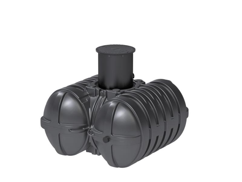 Roth Retentionszisterne 5000 Liter, 50% Retention