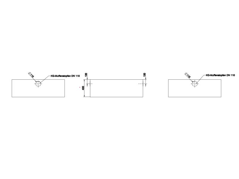 Roth Sickerschacht 600 Liter, einbaufertig