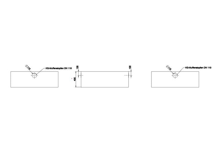 Roth Sickerschacht 600 Liter, einbaufertig