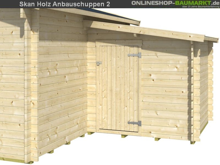 Skan Holz Anbauschuppen 2