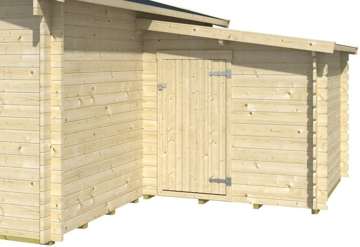 Skan Holz Anbauschuppen 2