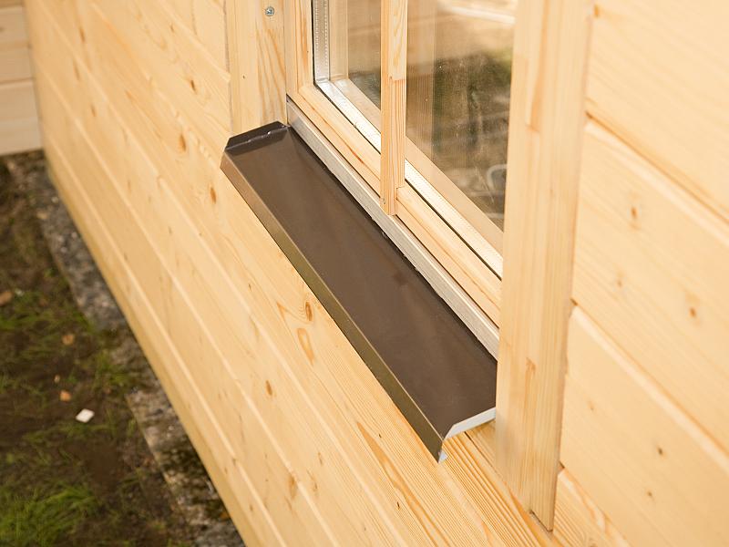 Skan Holz Blockbohlenhaus Bern 2 45plus, 560 x 420 cm