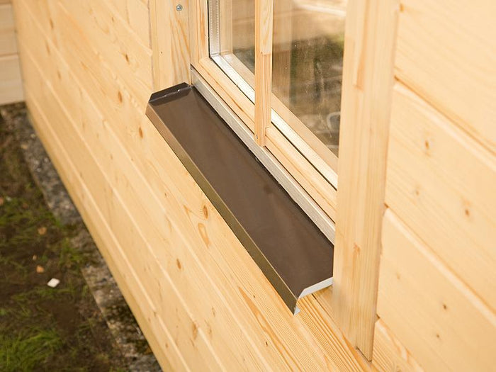 Skan Holz Blockbohlenhaus Bern 4 45plus, 660 x 420 cm