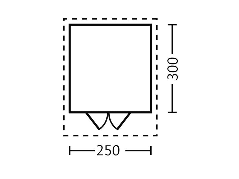 Skan Holz Blockbohlenhaus Henglo in schwedenrot