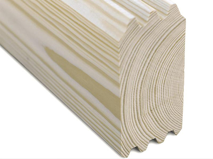 Skan Holz Blockbohlenhaus Ontario, Dach dämmbar für Dachziegel, 70plus, 600 x 500 cm