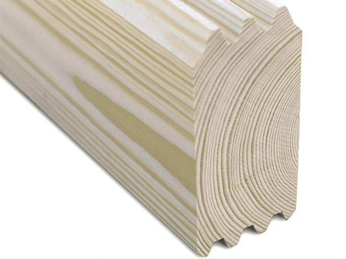 Skan Holz Blockbohlenhaus Ontario, Dach dämmbar für Dachschindeln, 70plus, 600 x 500 cm