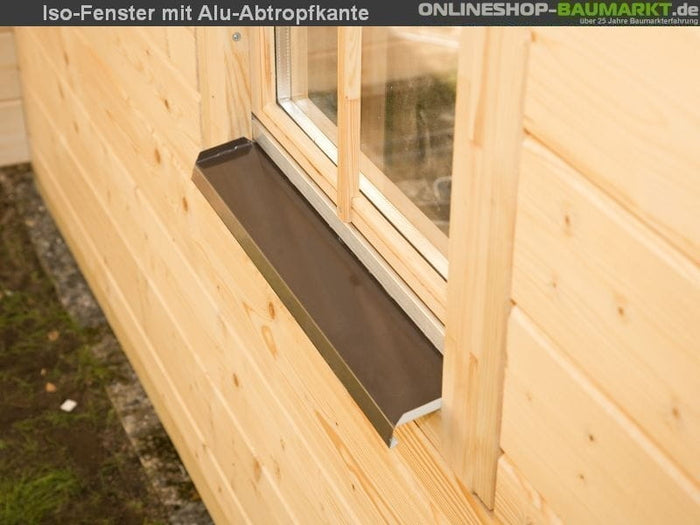 Skan Holz Blockbohlenhaus St. Moritz 45plus, 600 x 500 cm