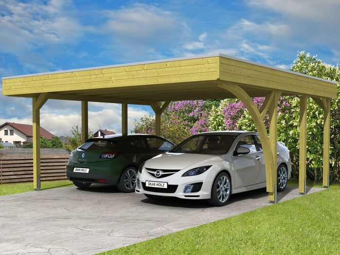 Skan Holz Carport Friesland Set 7
