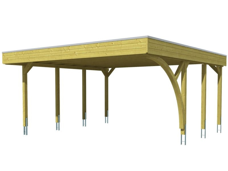 Skan Holz Carport Friesland Set 7