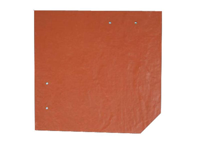 Skan Holz Carport Spreewald 345 x 741 cm mit roter Blende