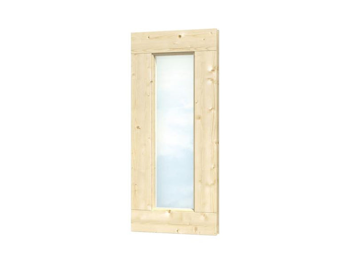 Skan Holz Einzelfenster rechteckig feststehend