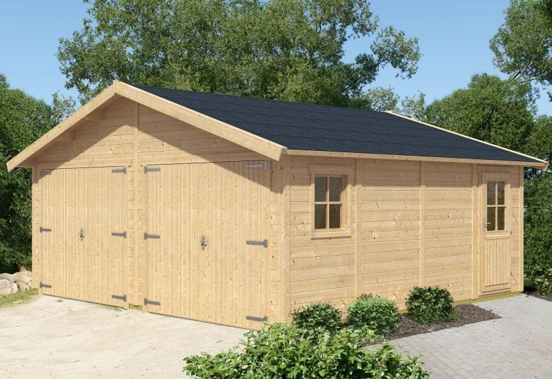 Skan Holz Garage Varberg 570 x 525 cm