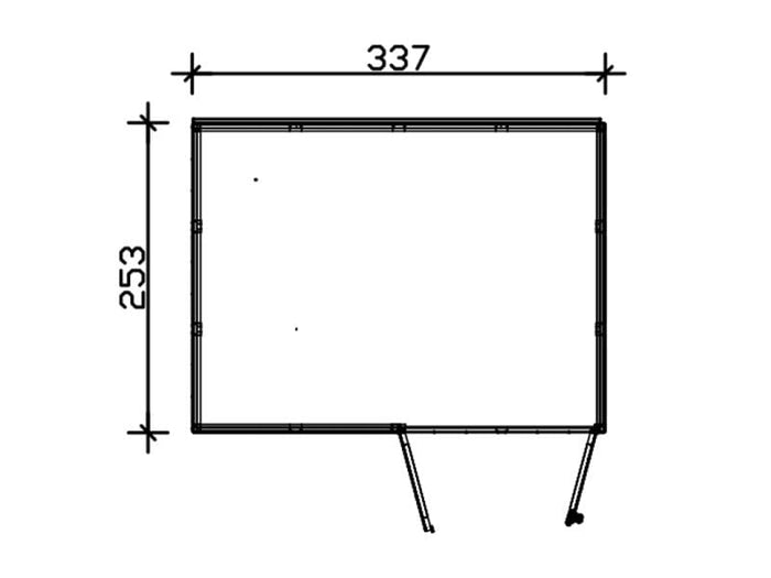 Skan Holz Gartenhaus Sydney 4
