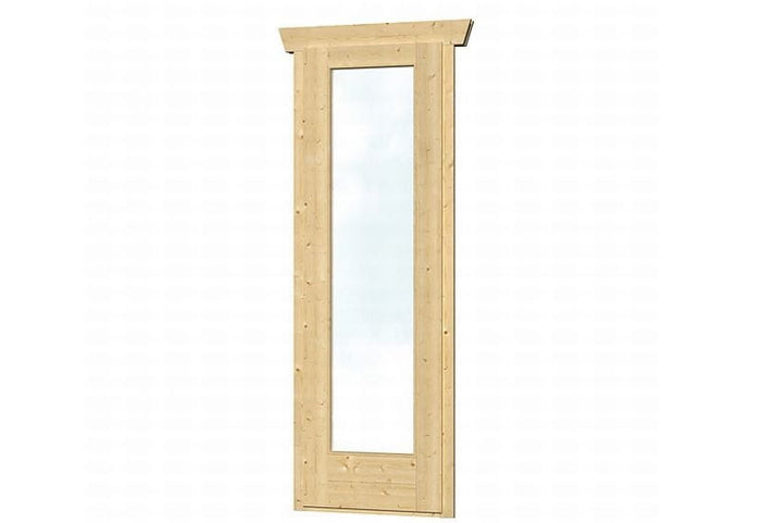 Skan Holz Panorama-Einzelfenster für Ostende, feststehend