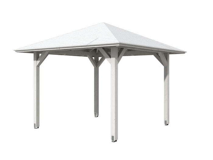 Skan Holz Pavillon Cannes Größe 1 in weiß