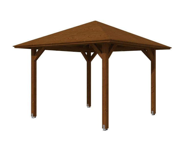 Skan Holz Pavillon Cannes Größe 1 in nussbaum