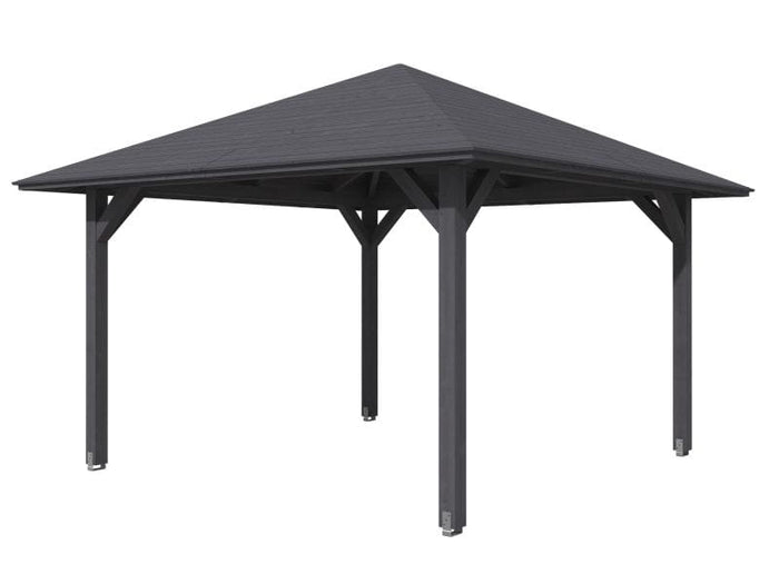 Skan Holz Pavillon Cannes Größe 2 in schiefergrau