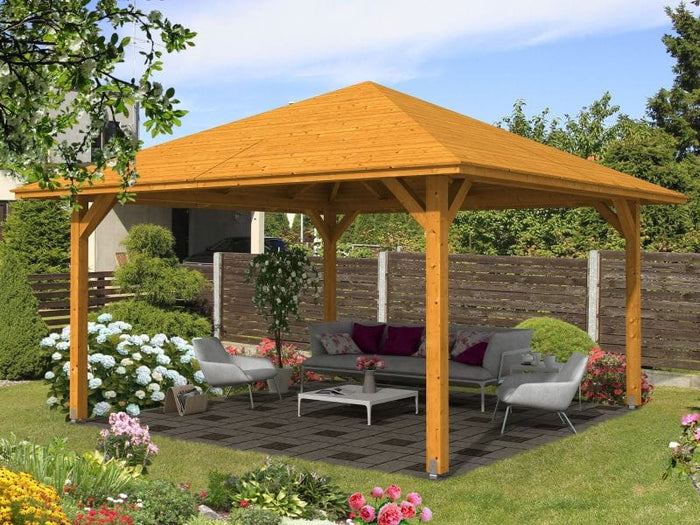 Skan Holz Pavillon Cannes Größe 3 in eiche hell