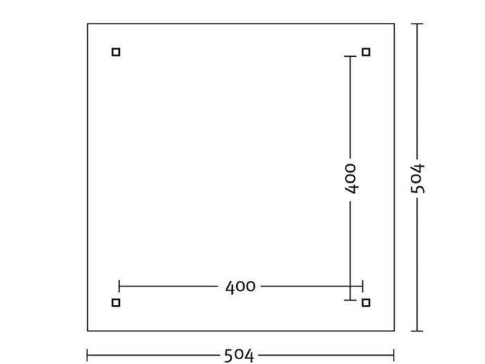 Skan Holz Pavillon Cannes Größe 3 in eiche hell