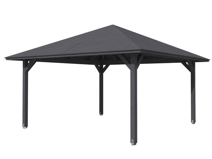 Skan Holz Pavillon Cannes Größe 3 in schiefergrau