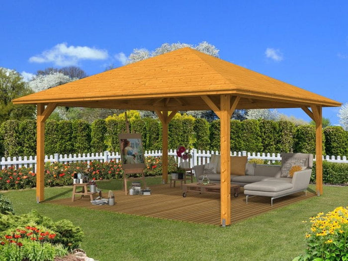 Skan Holz Pavillon Cannes Größe 4 in eiche hell