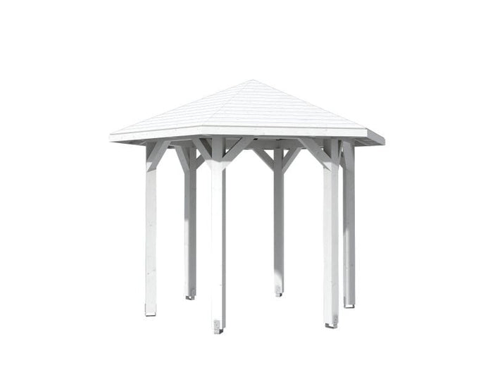 Skan Holz Pavillon Nancy Größe 1 in weiß