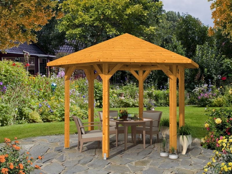 Skan Holz Pavillon Nancy Größe 2 in eiche hell