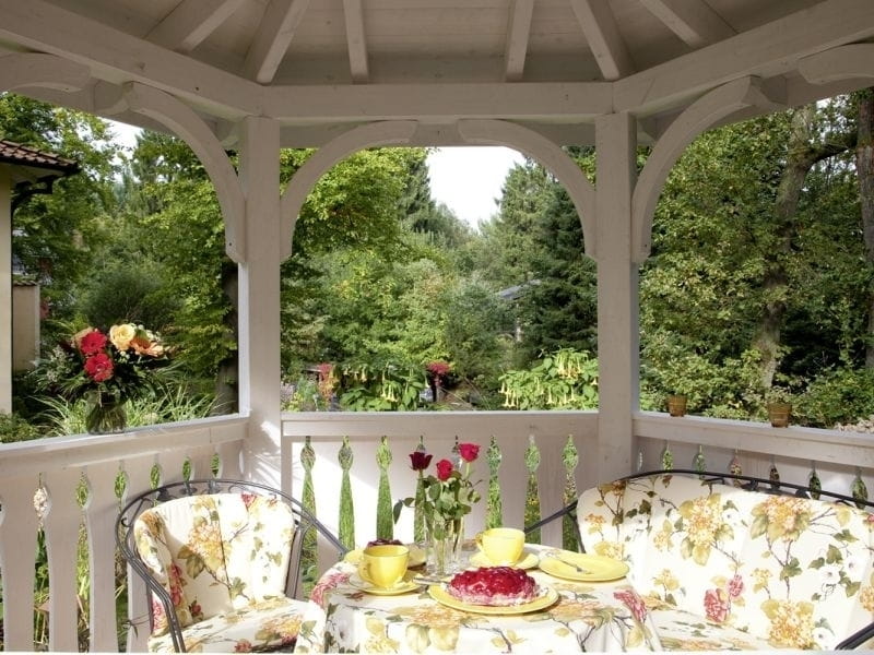 Skan Holz Pavillon Nancy Größe 2 in eiche hell