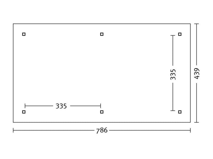 Skan Holz Pavillon Orleans Größe 2 in nussbaum