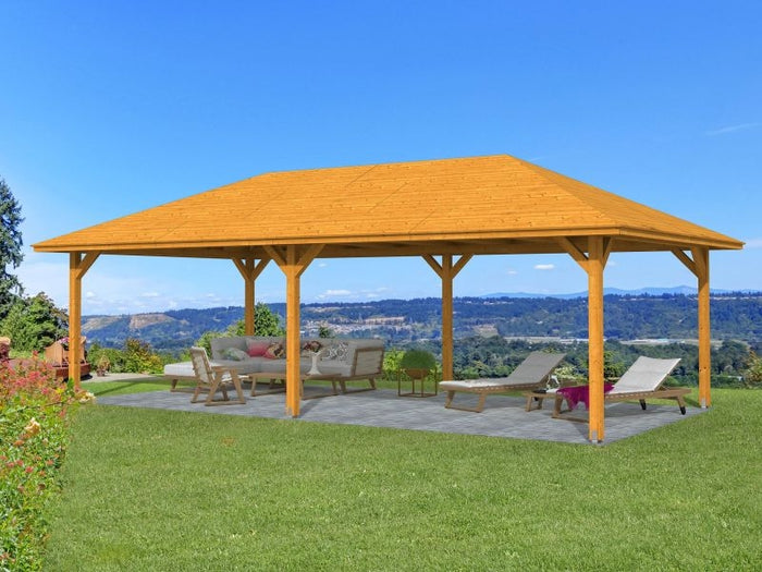 Skan Holz Pavillon Orleans Größe 3 eiche hell