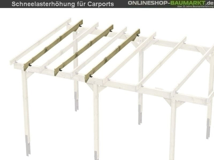 Skan Holz Schneelasterhöhung auf 1,90 kN / qm für Carports