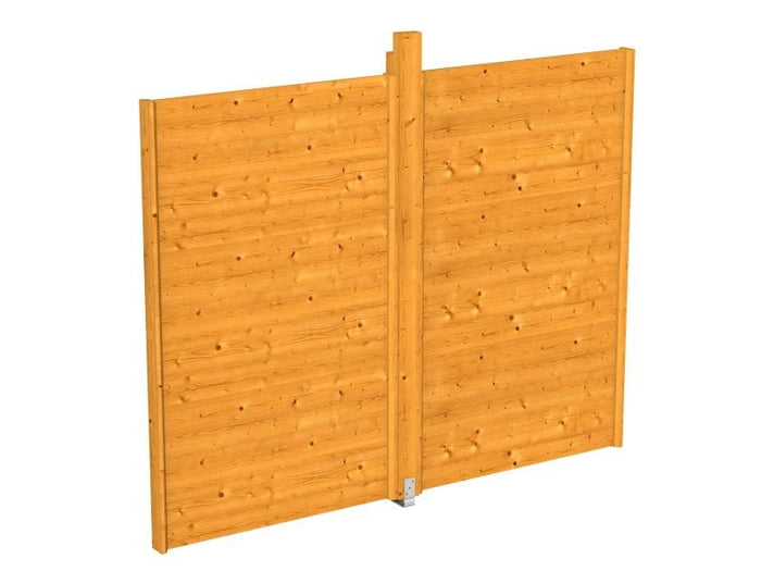 Skan Holz Wand für Toulouse in eiche hell