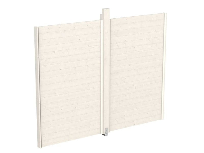 Skan Holz Wand für Toulouse in weiß