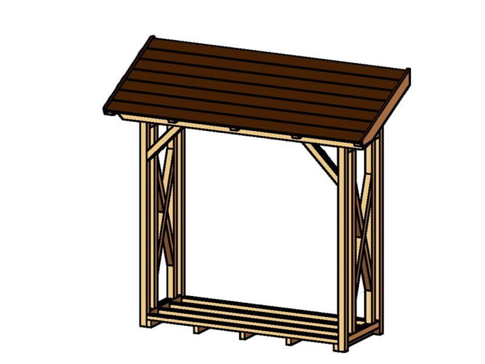 Skan Holz Wandanbau Holzunterstand Paul 1