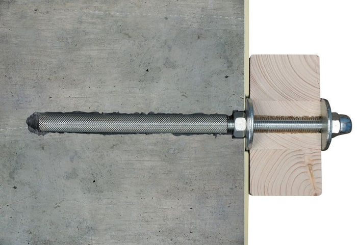 Skan Holz Wandbefestigungsset für Terrassenüberdachungen mit 327 cm Breite