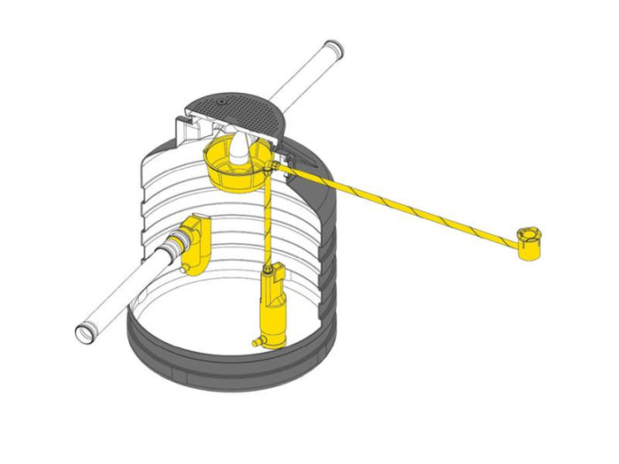 Speidel Mini Zisterne 500 Liter Komplett-Set