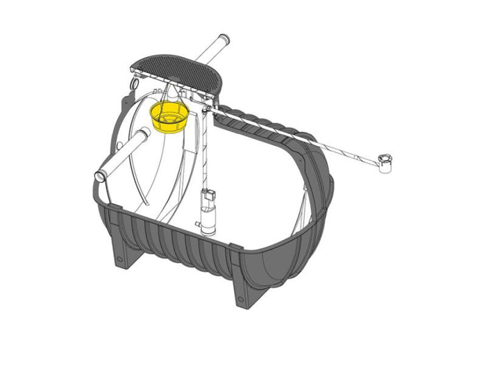 Speidel Zisternen-Set Garten Eco 10000 Liter mit Tankabdeckung und Korbfilter