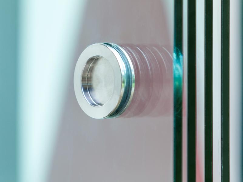 Telluria Glasschiebewände Lounge Large, Granitgrau