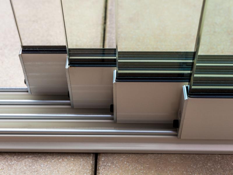 Telluria Glasschiebewände Lounge Small, Granitgrau