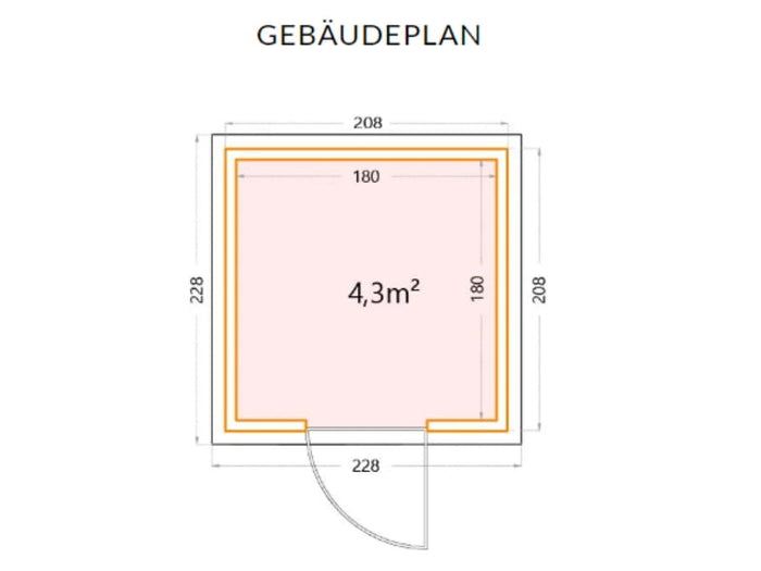 Telluria Metall-Gerätehaus Classico 2121 Granitgrau