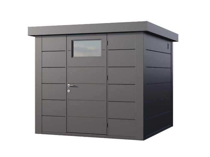 Telluria Metall-Gerätehaus Classico 2424 Granitgrau