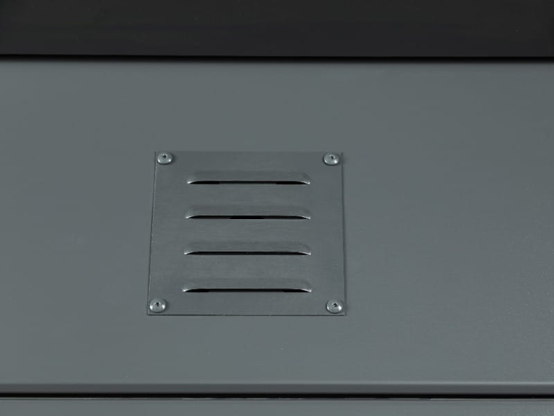 Telluria Metall-Gerätehaus Classico 2424 Granitgrau