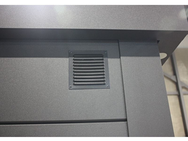 Telluria Metall-Gerätehaus Classico 2724 Weiß